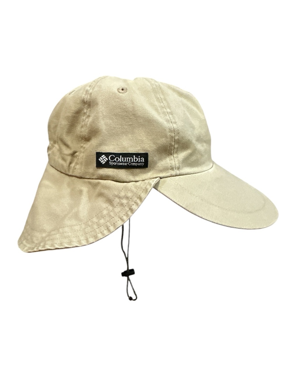 Vintage Columbia Omni Shade Neck Flap Fishing Hat UPF30+ One Size